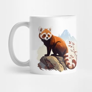 Red Panda In Nature Mug